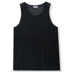 Round Neck Casual Beach Style Loose Vest
