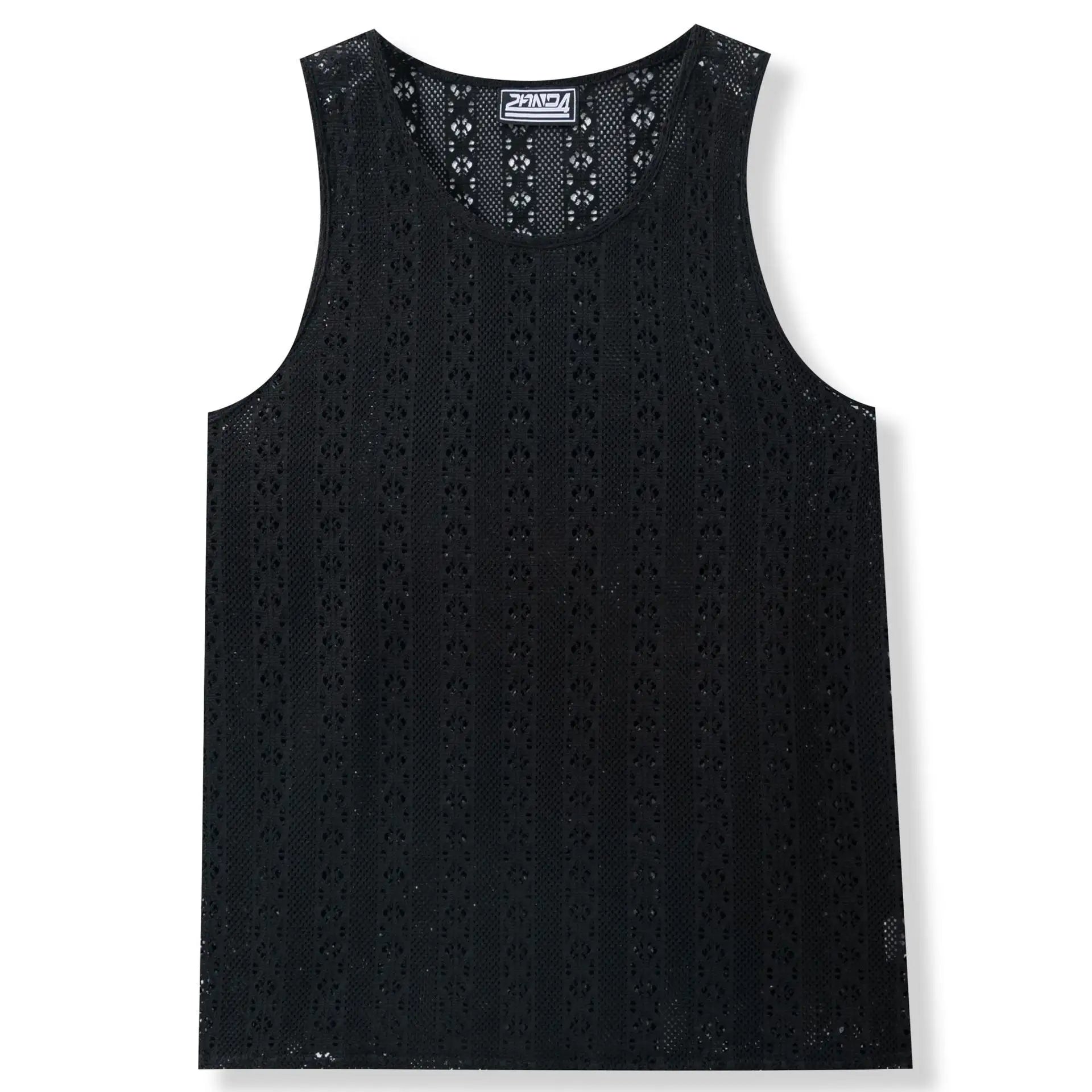 Round Neck Casual Beach Style Loose Vest