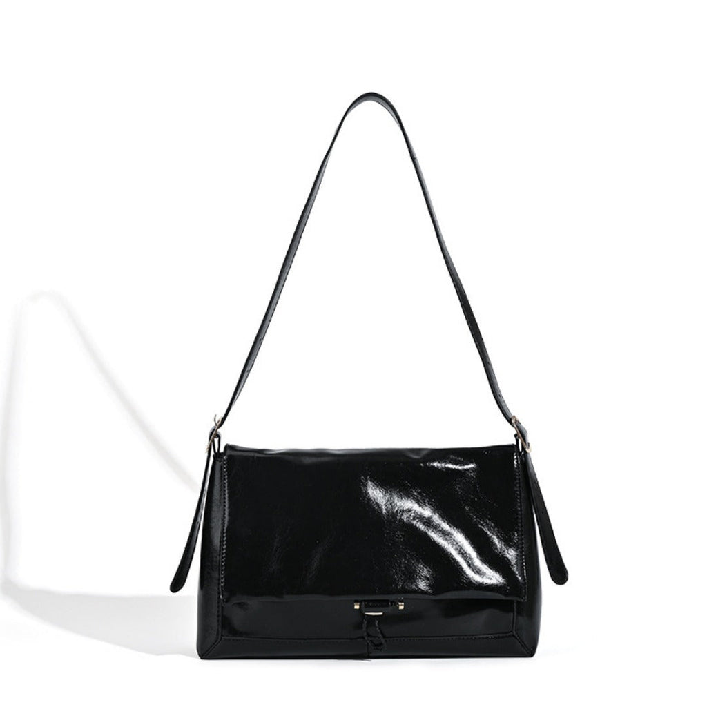 Large armpit bag for women, soft leather shoulder bag for women, large capacity messenger bag, hobo shoulder bag for women - SJB-DIAMOND ELITES