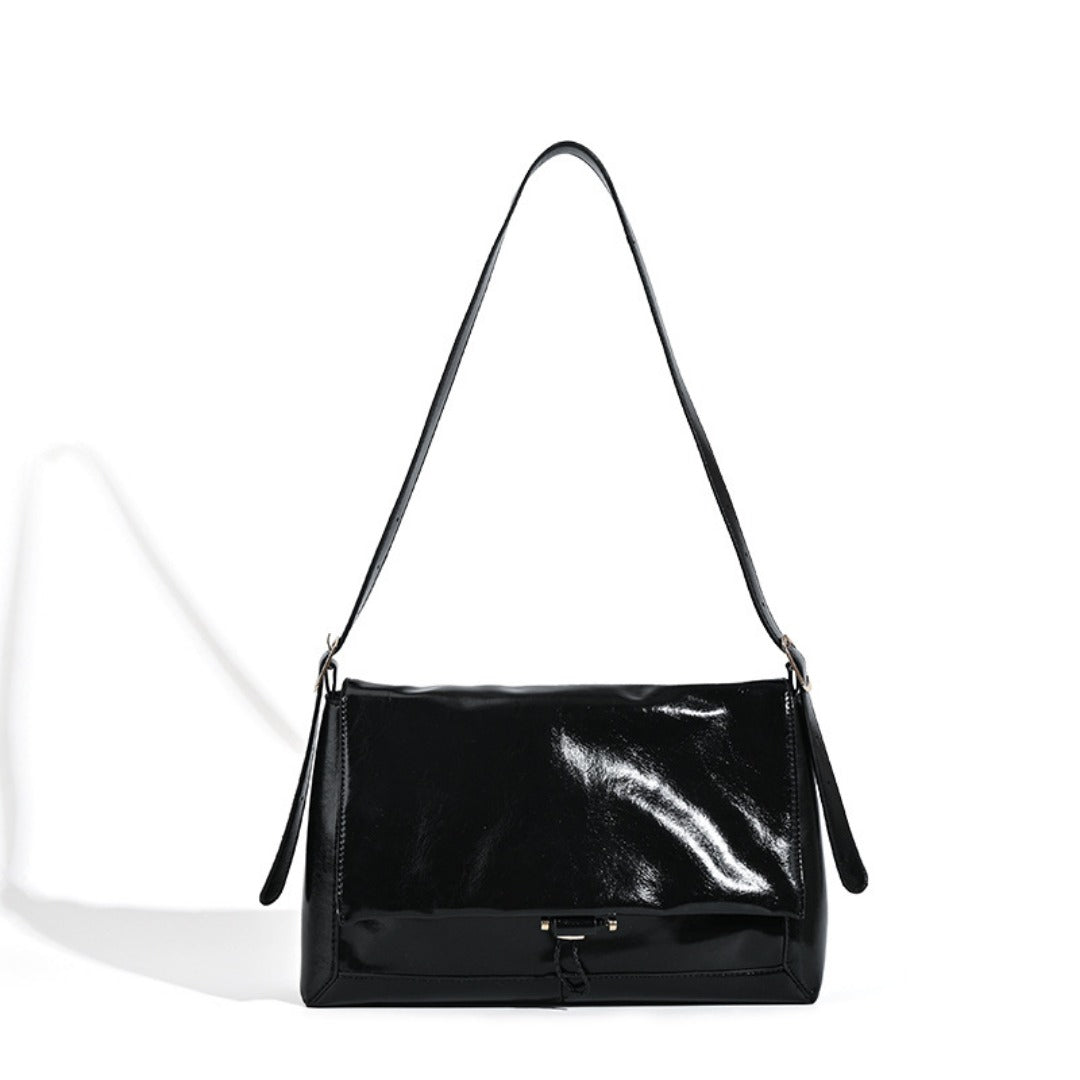 Large armpit bag for women, soft leather shoulder bag for women, large capacity messenger bag, hobo shoulder bag for women - SJB-DIAMOND ELITES