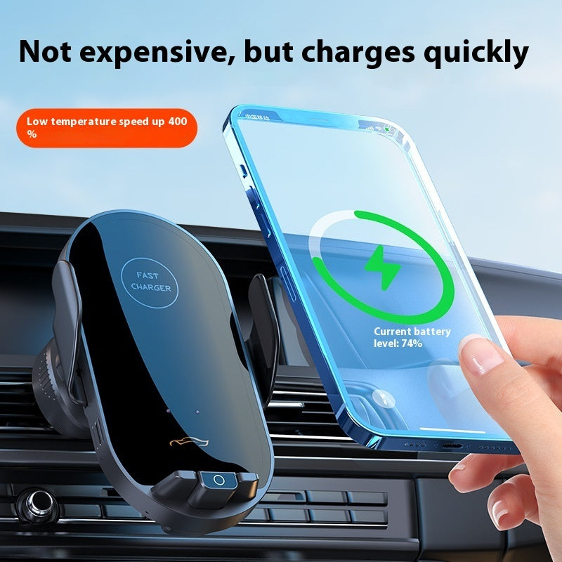 Car Phone Holder 66W Fast Charging Wireless Charger Pi-Mart