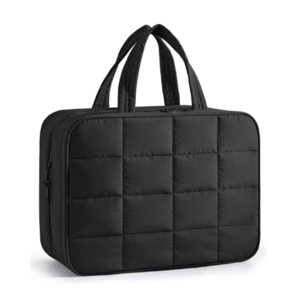 Travel toilet bag, with jewelry storage bag, hanging toilet bag, fluffy cosmetic bag, storage bag travel bag, makeup bag with compartments, - SJB-DIAMOND ELITES