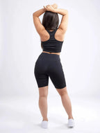 Racerback Training Crop Tank – Lightweight & Breathable for Workouts - SJB-DIAMOND ELITES