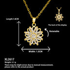 European And American Moon Necklace Niche Non-fading High-grade Accessories