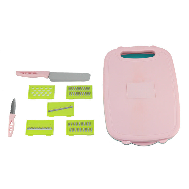 Kitchen Multifunctional Cutting Board Collapsible Cutting Board Cutting Tool Vegetable Cutting Board Set Pi-Mart