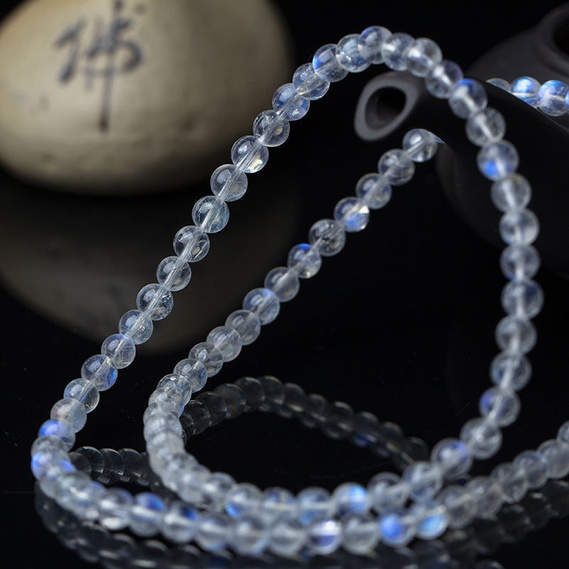 Blue Moonstone Near Body Three Rings Bracelet Pi-Mart