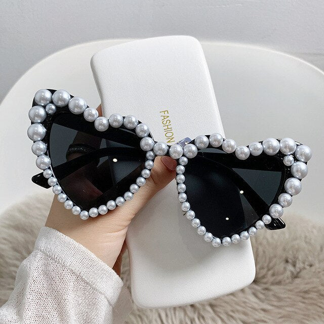 Cat Eye Heart Fashion Sunglasses - SJB-DIAMOND ELITES