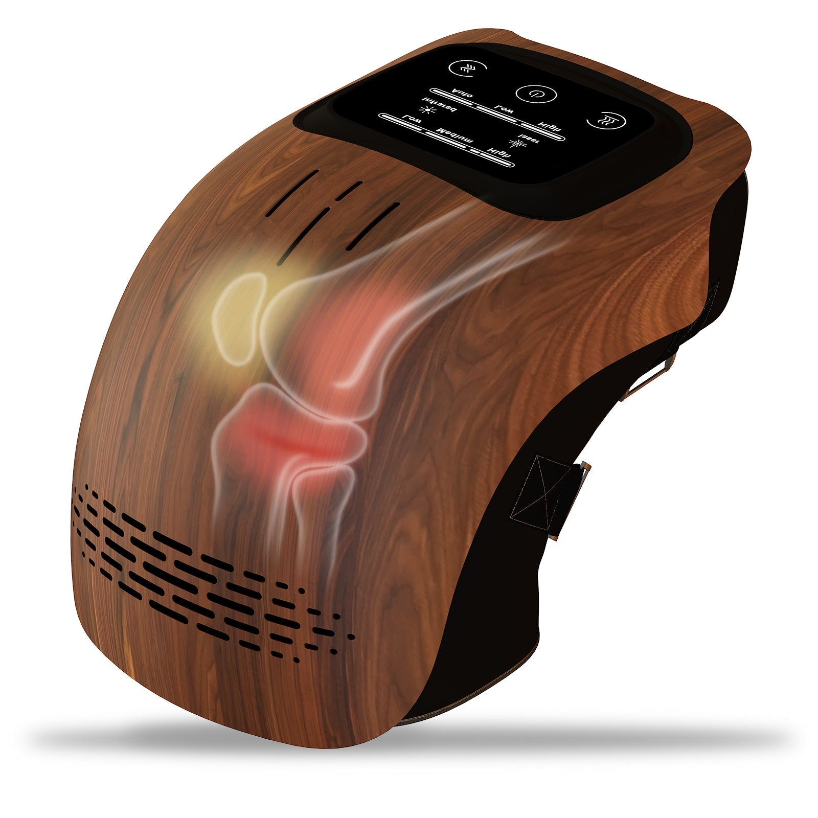 Intelligent Home Use Electric Intelligent Kneading Heating Knee Massager Rechargeable Pain Relief Infrared Laser Vibration Knee Massager Pi-Mart