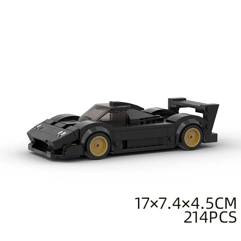 Children's Toys Car Model Sports Car And Small Particle Building Blocks MOC Educational Toys Pi-Mart