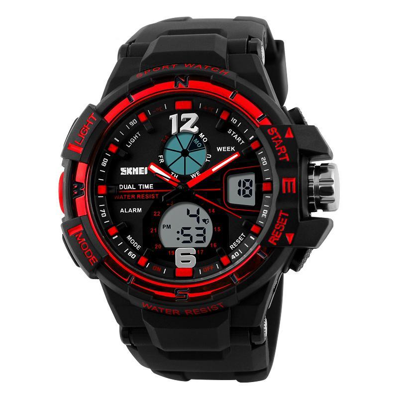 Fashion Digital Army Military Watch Mens Sports  Wristwatch  Shock Resist Clock Quartz Watch Waterproof 50M - SJB-DIAMOND ELITES