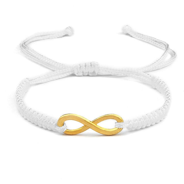 Infinity Charm Couple Bracelet Pi-Mart