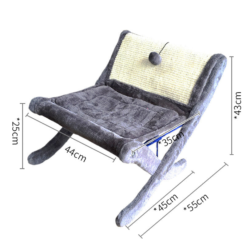 Pet Cat Sofa Bed Sunbathing Chair Pi-Mart