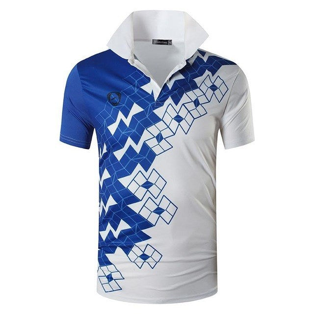 Men's Sports T-shirt Polo Shirt Short Sleeve Red Shirt Golf Tennis Pi-Mart