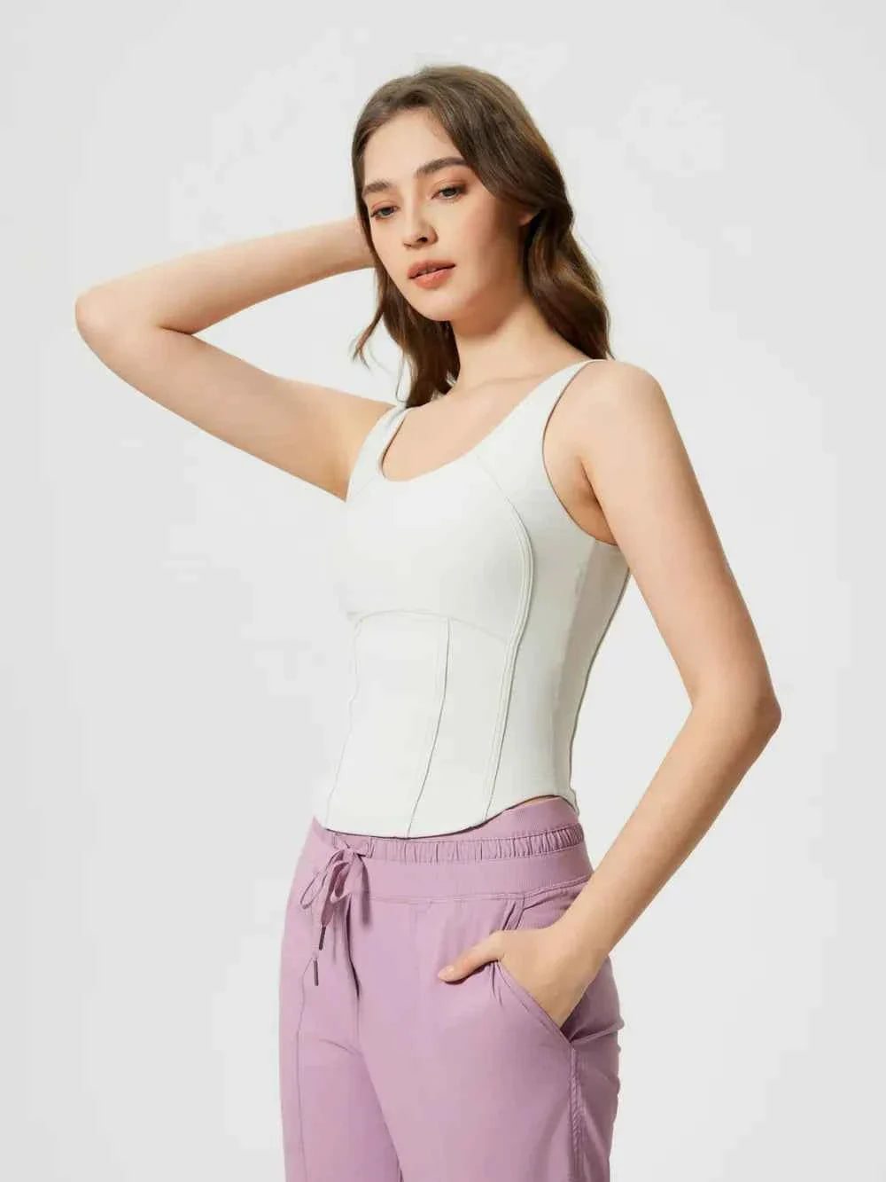Millennia Flex: Versatile Tank with Removable Pads THRIXINE
