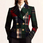 Ladies' Double-breasted Wool Suit Jacket Pi-Mart