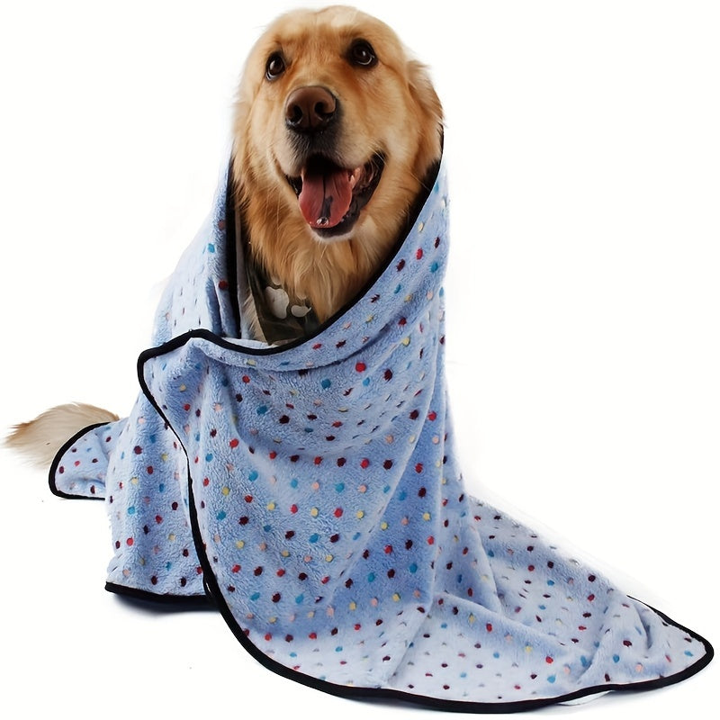 Pet Blanket Coral Velvet Flannel Dog Cat Quilt Dog Bed Mat Dog Blanket Lootquake LLC