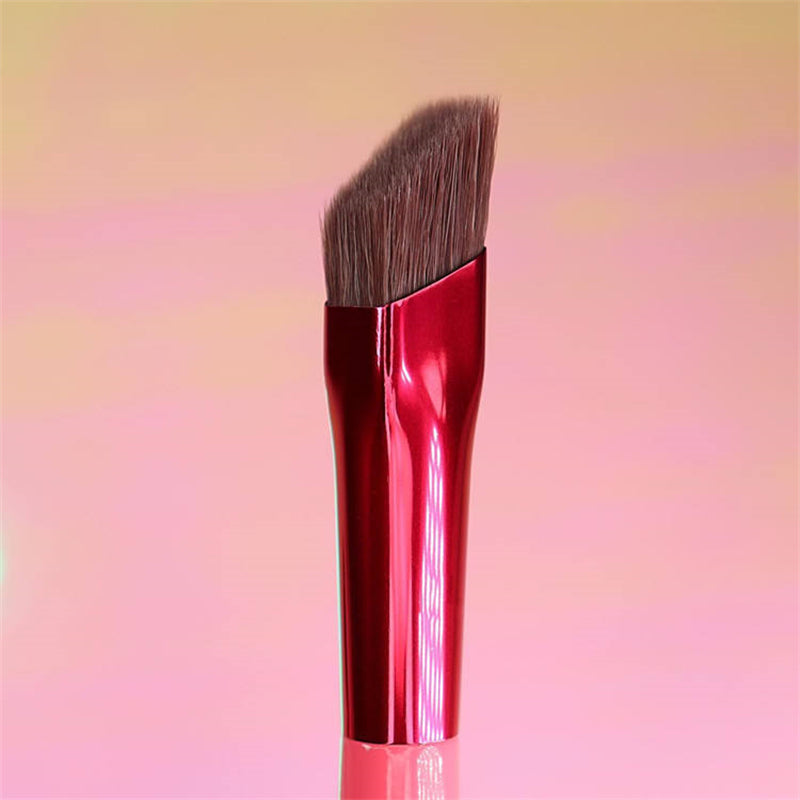 Multi-purpose Eyebrow Squared Off Angled Makeup Brush MOQ500 Pi-Mart