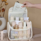 Travel Portable Cosmetic Bag – Large Capacity Unisex Hook Toilet Bag for Cosmetics Storage | Durable & Organized | Perfect for Travel and Daily Use - SJB-DIAMOND ELITES