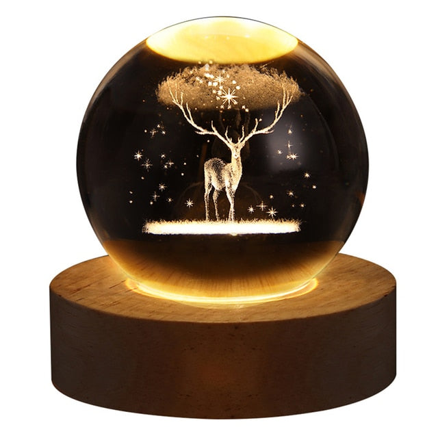 Crystal Ball Lamp - SJB-DIAMOND ELITES