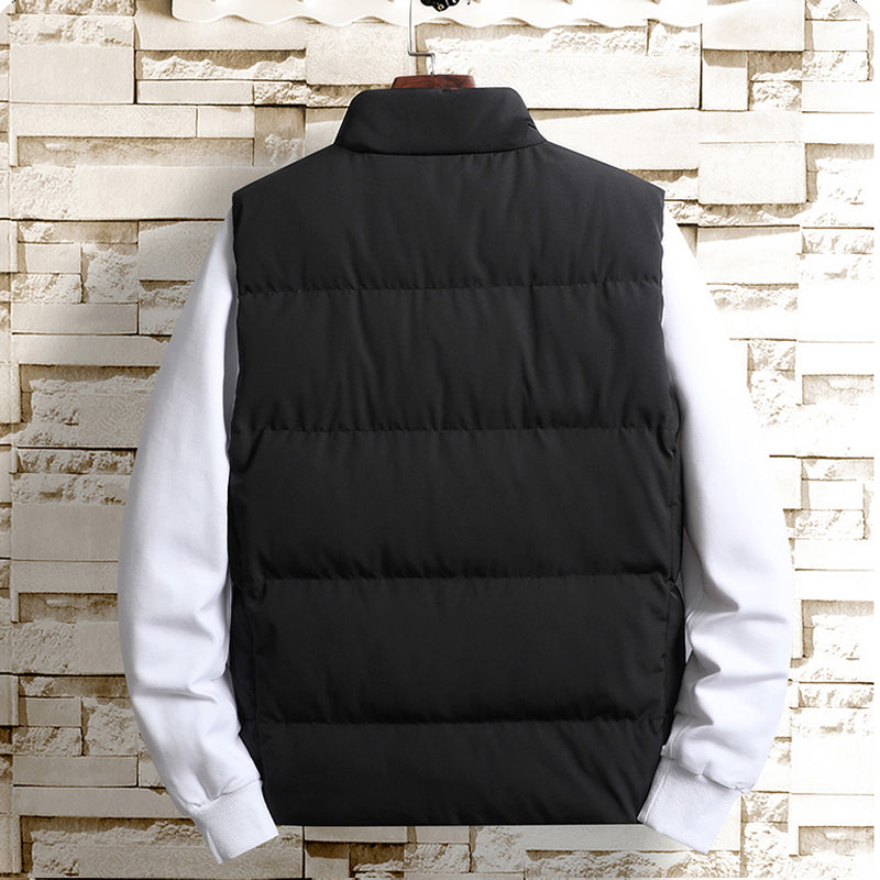 Autumn Men's Casual Cotton Vest Warm Pi-Mart
