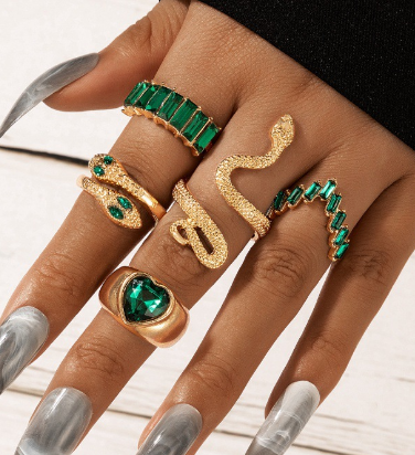 Vintage Ring Set - SJB-DIAMOND ELITES