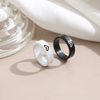 Heart-Shaped Couple Ring - SJB-DIAMOND ELITES