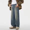 Men's Worn Looking Washed-out Loose Straight All-matching Jeans Lootquake LLC