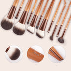 Red Highlight Eye Shadow Eyebrow Brush Makeup Set Pi-Mart
