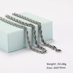 Men's Curb Cuban Chain Necklace Pi-Mart