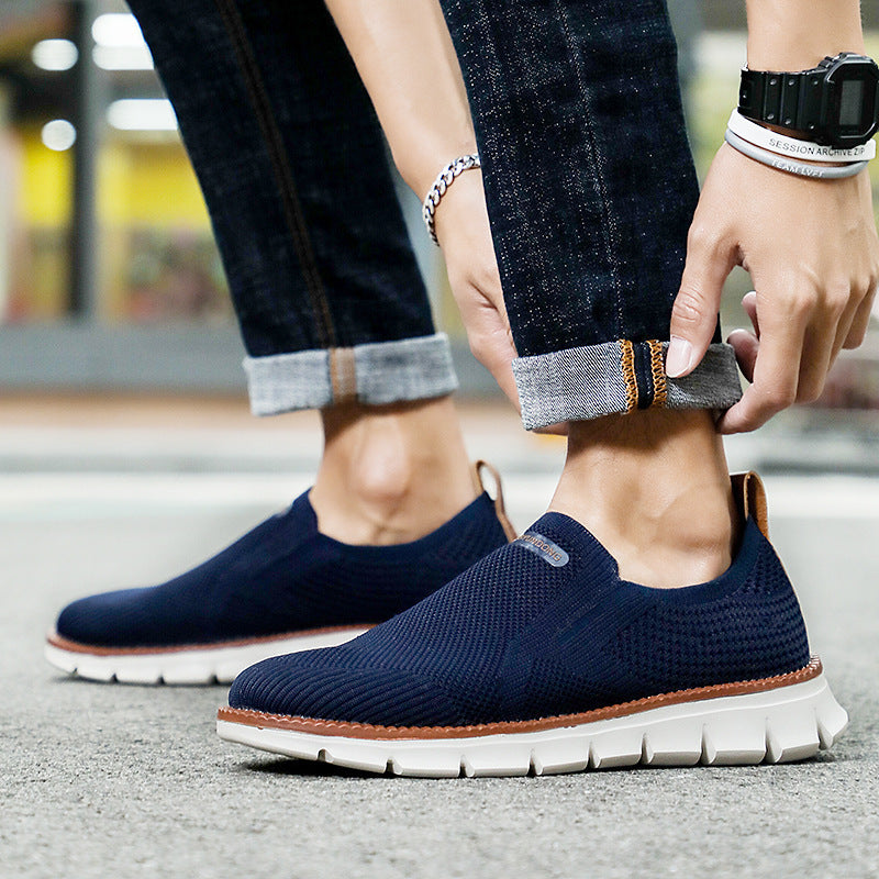 Men's Running Walking Shoes Non Slip Fashion Flats Sneakers Workout Casual Sports Shoes Pi-Mart
