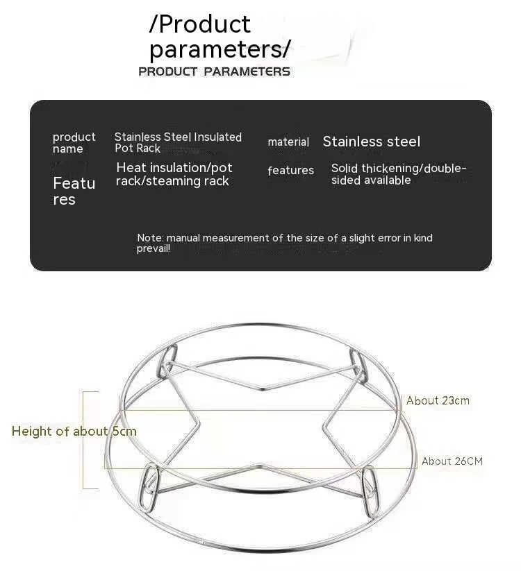 Stainless Steel Pot Rack Multifunctional Storage Pi-Mart