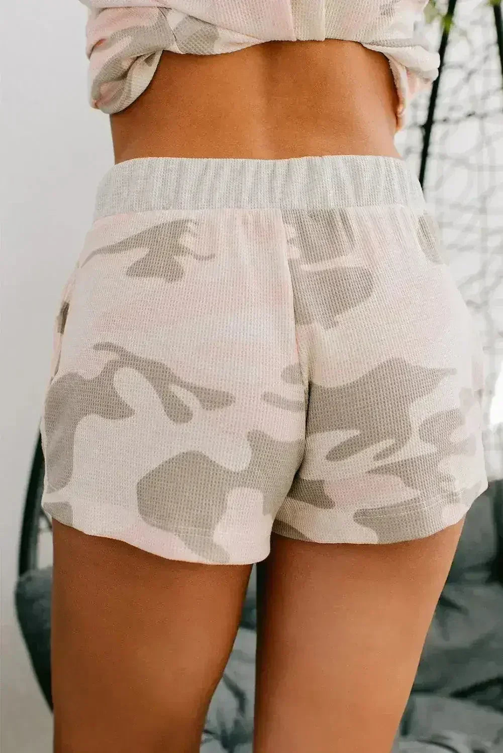 I'm A Survivor Camo Waffle Two Piece Set - SJB-DIAMOND ELITES