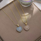 Fashion Moonstone Necklace For Cartoon Princess Love Girl Necklace Novelty Jewelry Pi-Mart