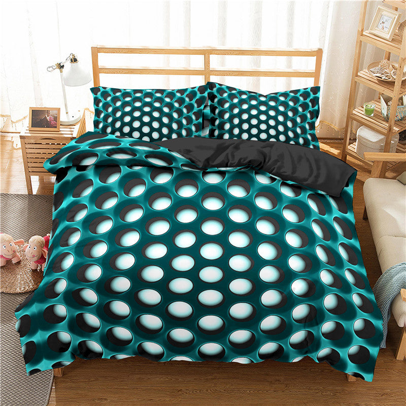 Digital Printing Three-piece Bedding Duvet Cover Pi-Mart