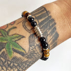 Clasp Tiger Eye Bracelet for Men - SJB-DIAMOND ELITES