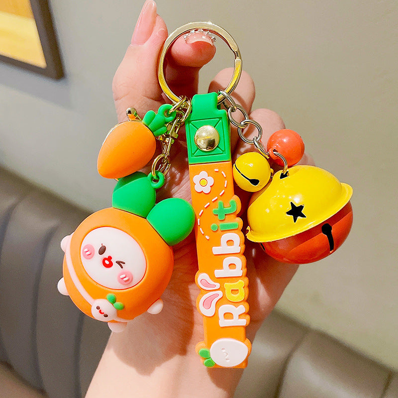 Keychain Car Pendant Doll Backpack Hanging Decoration Keychain Pi-Mart