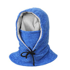 2-in-1 Hat Winter Scarf Windproof And Cold-proof Thickened Warm Cycling Riding Pullover Caps For Women Men Pi-Mart