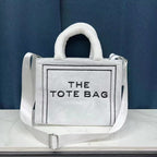 All-matching Fashion Plush Tote Handbag Women's Handbag Pi-Mart
