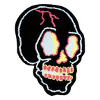 Special-shaped Fashion Black Skull Household Absorbent Non-slip Floor Mat Pi-Mart