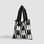 Rabbit tote bag women, autumn and winter simple fashion handbag, versatile commuter shoulder underarm bag