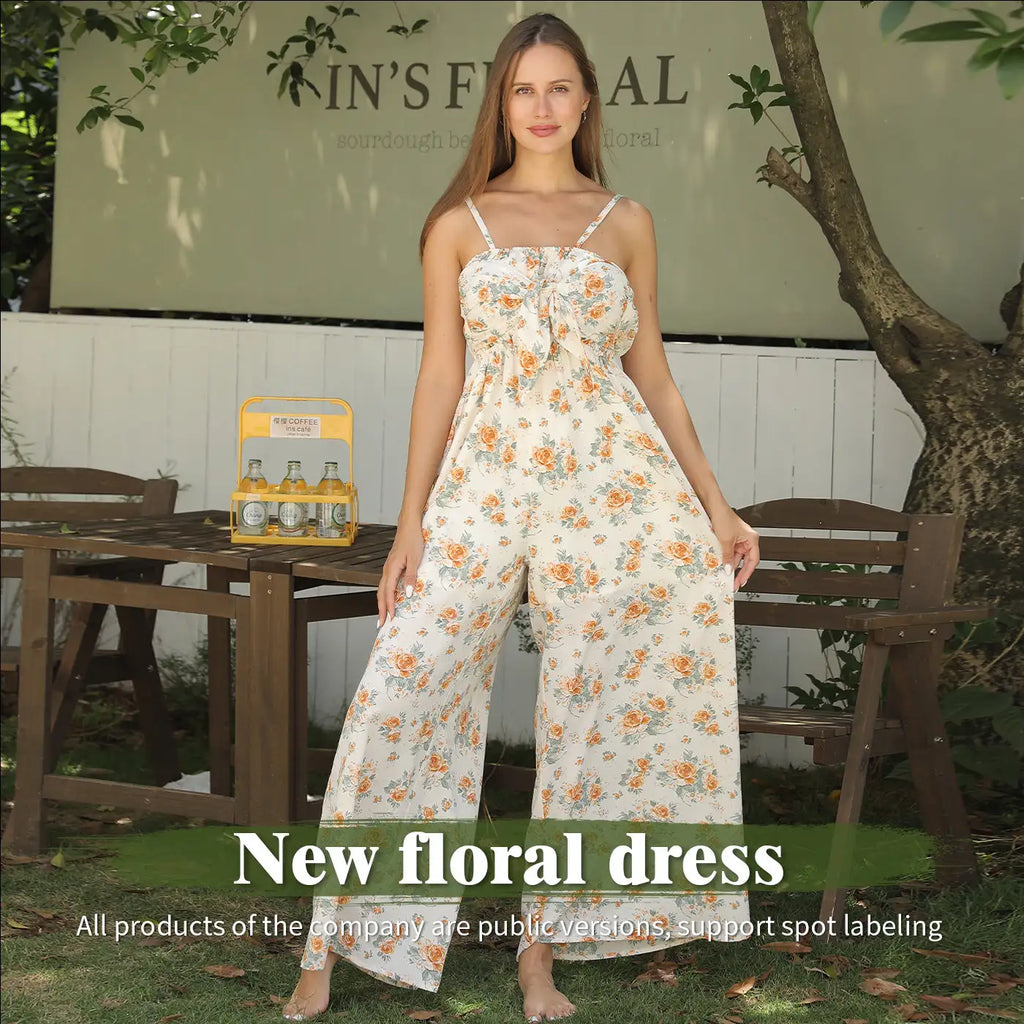 Women's Fashion Simple Printed Dresses - SJB-DIAMOND ELITES