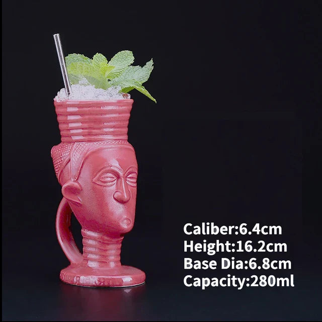 Hawaii Ceramic Tiki Mugs Pi-Mart