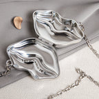 Lip Shaped Small evening Clutch Purse – Stylish Shinny Party Purse, Perfect for Casual Outings, Proms, and Parties – A Unique Fashion Accessory That Turns Heads - SJB-DIAMOND ELITES