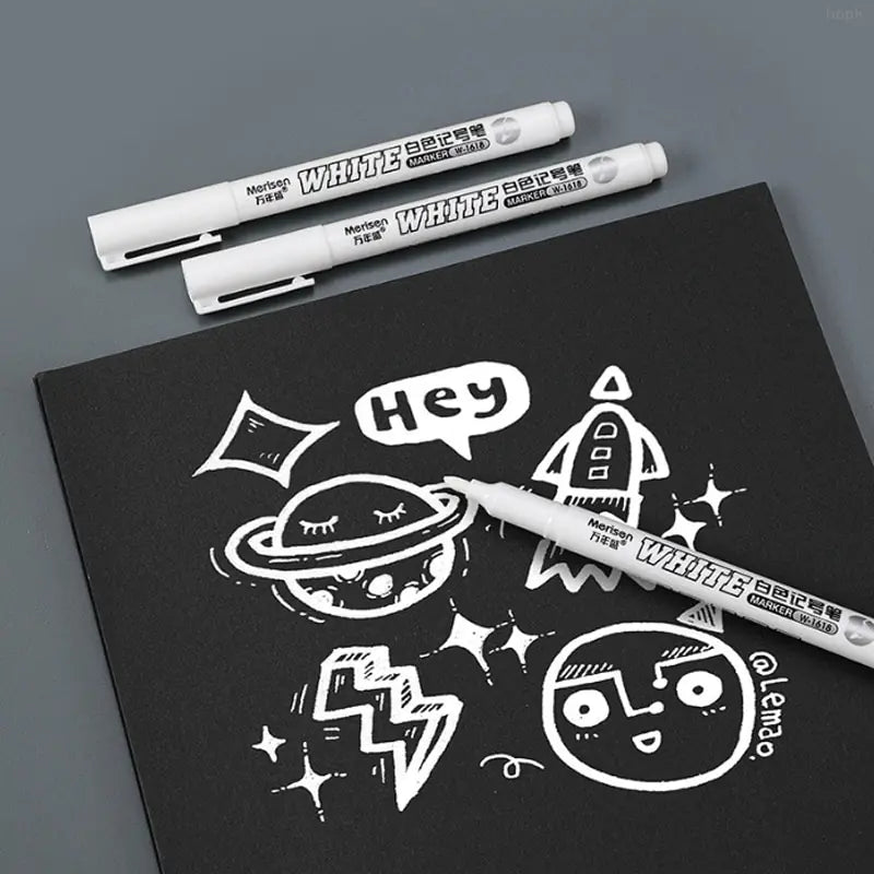 White Marker Gel Pen Pi-Mart