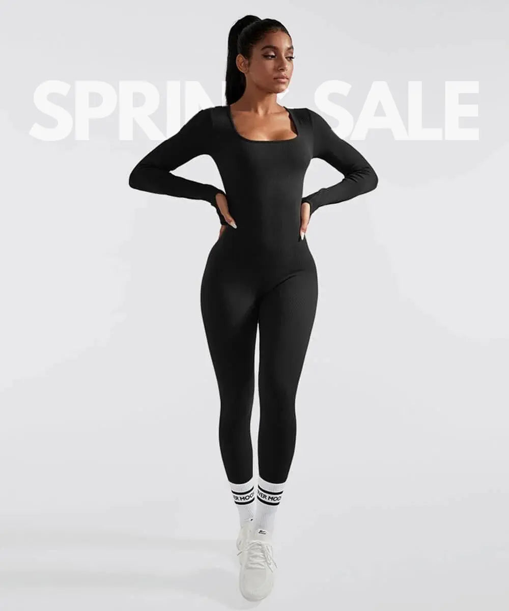Long Sleeve Jumpsuit Pi-Mart
