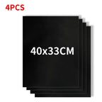 1-6pcs BBQ Grill Mat Non-stick Mat Heat Resistant Grill Mat Outdoor Baking Reusable Barbecue Party Mat 40x50cm Grill Accessories Barbecue Grill Mat Reusable Baking Mat BBQ Sheet Non-Stick for Electric Gas and Charcoal Barbecue Accessories Stevvex