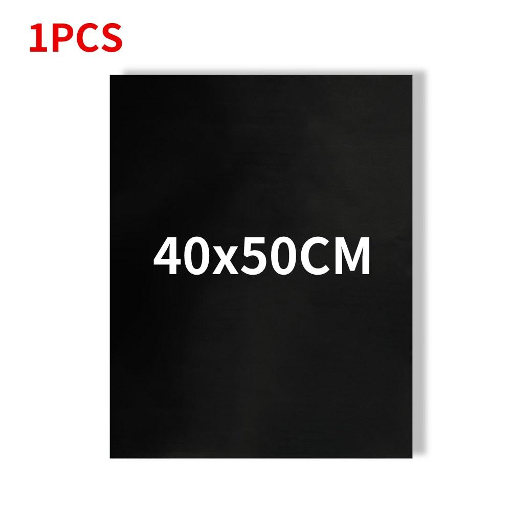 1-6pcs BBQ Grill Mat Non-stick Mat Heat Resistant Grill Mat Outdoor Baking Reusable Barbecue Party Mat 40x50cm Grill Accessories Barbecue Grill Mat Reusable Baking Mat BBQ Sheet Non-Stick for Electric Gas and Charcoal Barbecue Accessories Stevvex