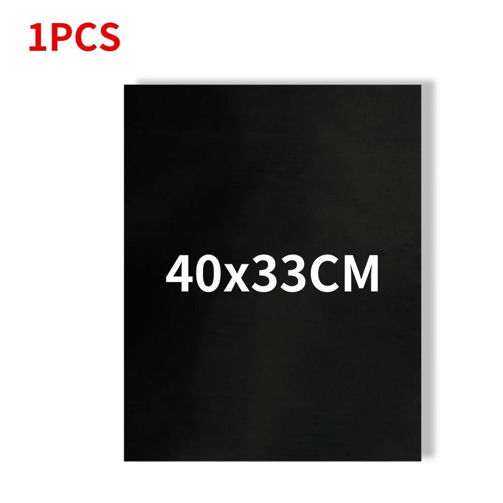 1-6pcs BBQ Grill Mat Non-stick Mat Heat Resistant Grill Mat Outdoor Baking Reusable Barbecue Party Mat 40x50cm Grill Accessories Barbecue Grill Mat Reusable Baking Mat BBQ Sheet Non-Stick for Electric Gas and Charcoal Barbecue Accessories Stevvex