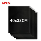 1-6pcs BBQ Grill Mat Non-stick Mat Heat Resistant Grill Mat Outdoor Baking Reusable Barbecue Party Mat 40x50cm Grill Accessories Barbecue Grill Mat Reusable Baking Mat BBQ Sheet Non-Stick for Electric Gas and Charcoal Barbecue Accessories Stevvex