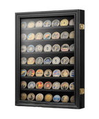 Wall Coin Display, Challenge coin wall display. The Military Gift Store